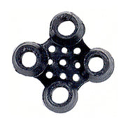 GIUNZIONI PER ZERBINO ROBUSTUS PVC NERO- CENNI ETTORE E FIGLIO- 10,0 pz