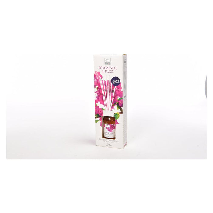DIFFUSORE BACCHETTI 125ML BOUGANVILLE E TALCO