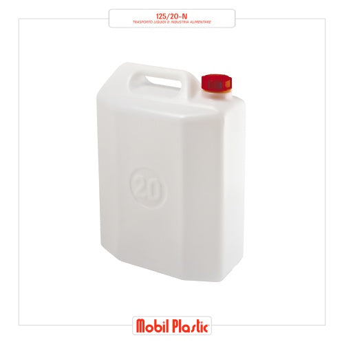 TANICA 20L NEUTRA PER ALIMENTI