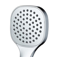 Doccia cromata anticalcare a 1 getto - serie paros