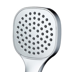 Doccia cromata anticalcare a 1 getto - serie paros