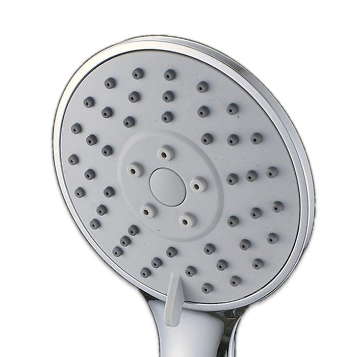 Doccetta a 3 getti anticalcare cromata - serie syros