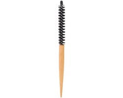 Spazzola Professionale a Palla con Setole in Nylon - Manico in Legno - Anticarro - Stile Rapido - Sicura e Non Tossica - Spazzola per Capelli