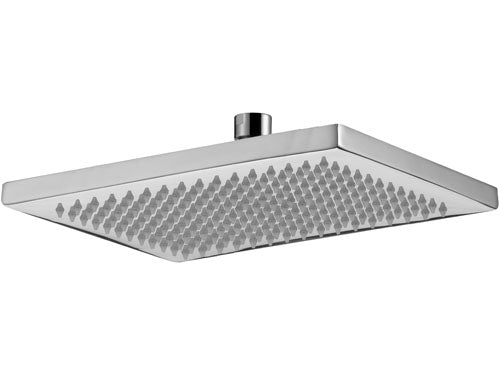 Soffione a pioggia rettangolare 24x14 cm