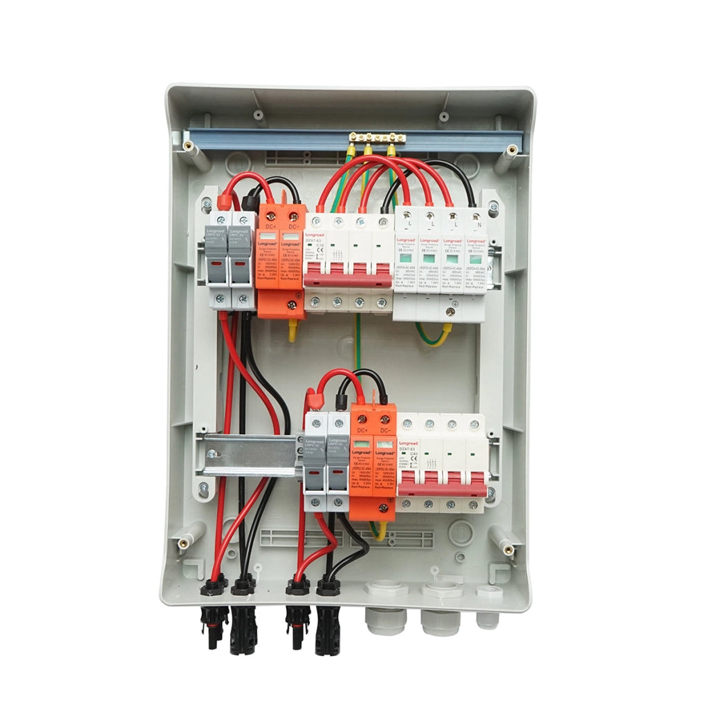 Pannello fusibile dotato di CC/CA per sistema 380V 5-10KW con inverter ON/OFF Grid prosumer