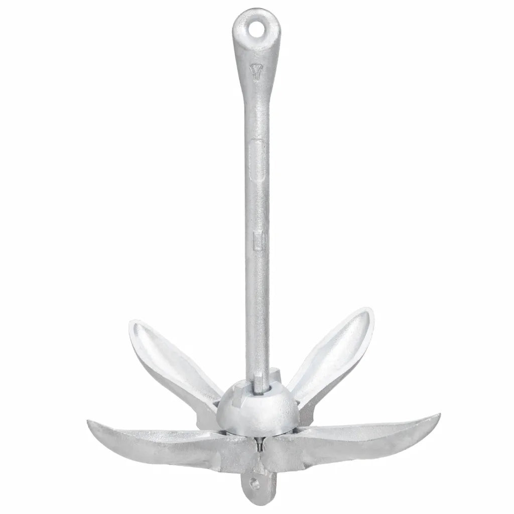 Ancora Pieghevole Argento 1,5 kg in Ferro Malleabile CFW5660978
