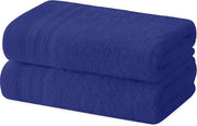 Set di 2 asciugamani per bidet - asciugamani per bagno - asciugamani per mano - 100% cotone - 480 g/m² - 30 x 50 cm