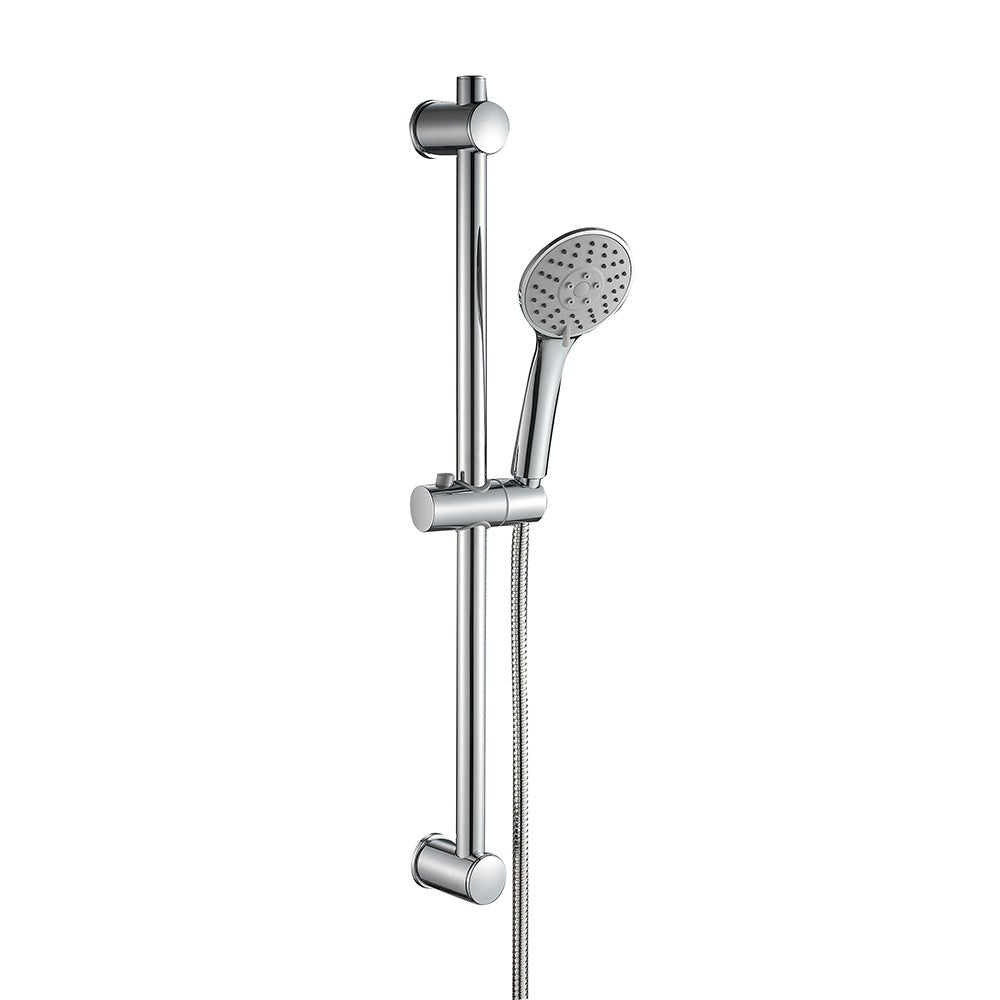 Saliscendi anticalcare con doccino a 3 getti - serie syros