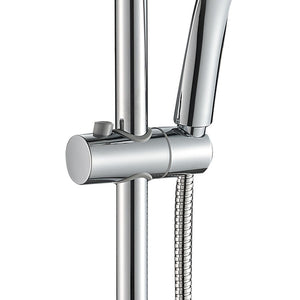 Saliscendi anticalcare con doccino a 3 getti - serie syros