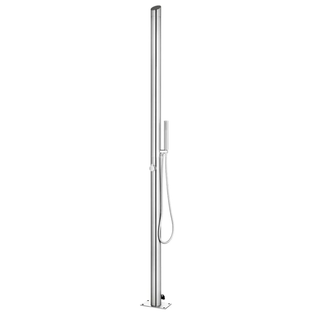 Doccia da giardino in acciaio inox da 220 cm 02_0042035