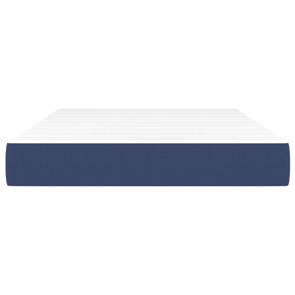 Materasso a Molle Insacchettate-Materasso per letto Blu 120x200x20 cm in Tessuto