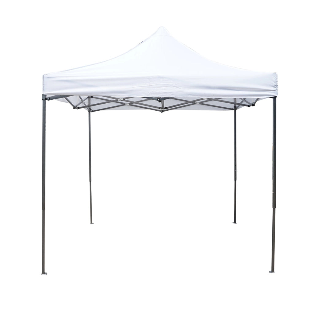 Gazebo bianco 2.5x2.5 m, altezza regolabile, pieghevole Breckner Germany