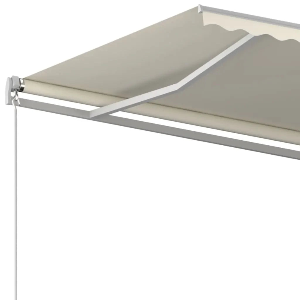 Tenda da Sole Retrattile Manuale 400x350 cm Crema 3068977
