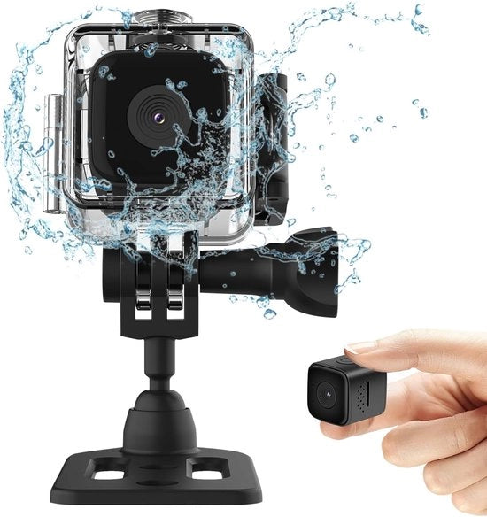 Mini Cassetta di Sorveglianza HD 1080p con Visione Notturna e Contenitore Magnetico