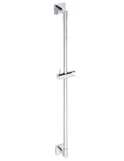 Asta doccia BETA in ottone cromato con porta doccia 90cmx 9cm x 11cm