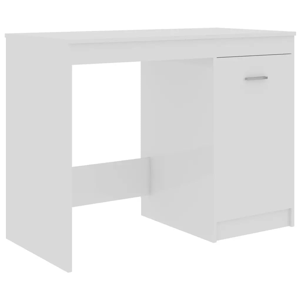 Scrivania Bianco Lucido 100x50x76 cm in Legno Multistratocod mxl 97192
