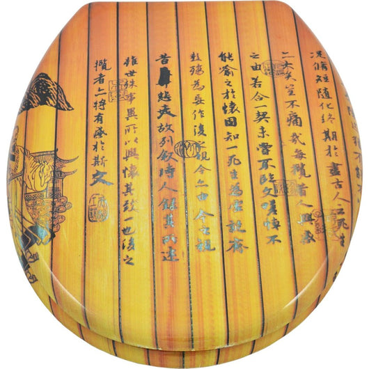 Sanicomfort, sedile copri-wc, motivo asiatico, 1843575