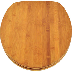 Sanicomfort sedile wc in bamb , carbonized, 1846370