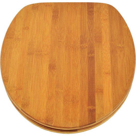 Sanicomfort sedile wc in bamb , carbonized, 1846370