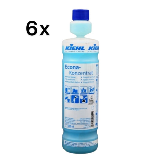 Econa Konzentrat 6 Pezzi x 1 L, Detergente Multisuperfici Ecolabel | Kiehl