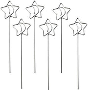 Sostegno per foto metallico, 6 clip metalliche Memo, holder per cartelle, clip per tavolo, numeratore per tavolo, decorazione per torta di compleanno, festa e matrimonio.