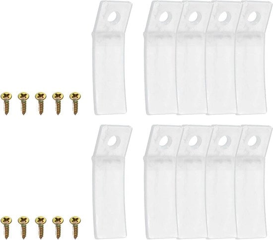 Ladestoppers in plastica, 10 pezzi, anti-slip per commode, attrezzi per riparazione di ante di mobili