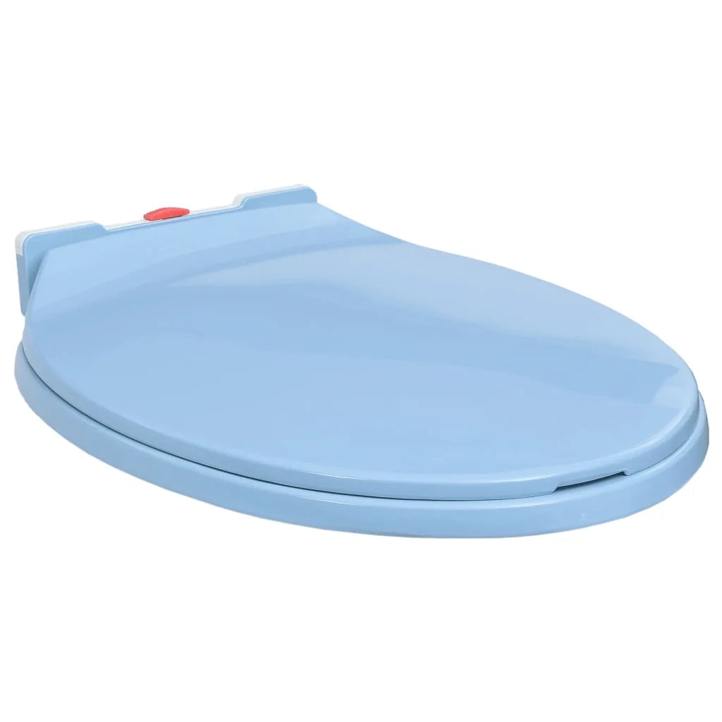 Sedile WC ovale blu con chiusura ammortizzata 02_0002924