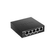 D-LINK DGS-1005P - DESKTOP SWITCH 5 PORTE GIGABIT POE+
