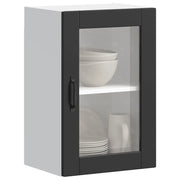 Pensile da Cucina con Porta in Vetro Porto Nero