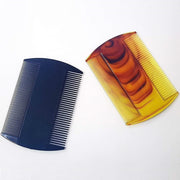 Trade Shop - Set 2 Pezzi Doppio Pettine Spazzola M6 Per Capelli Barba Pettini Districante -