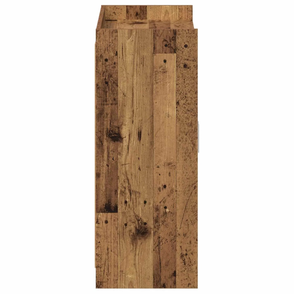 Mobile per scarpe con porta Legno antico 73,5 x 36 x 92 cm 8011313