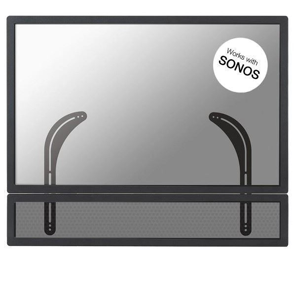 Neomounts nm-usp100black supporto per soundbar sonos - max 15 kg - installazione dello schermo