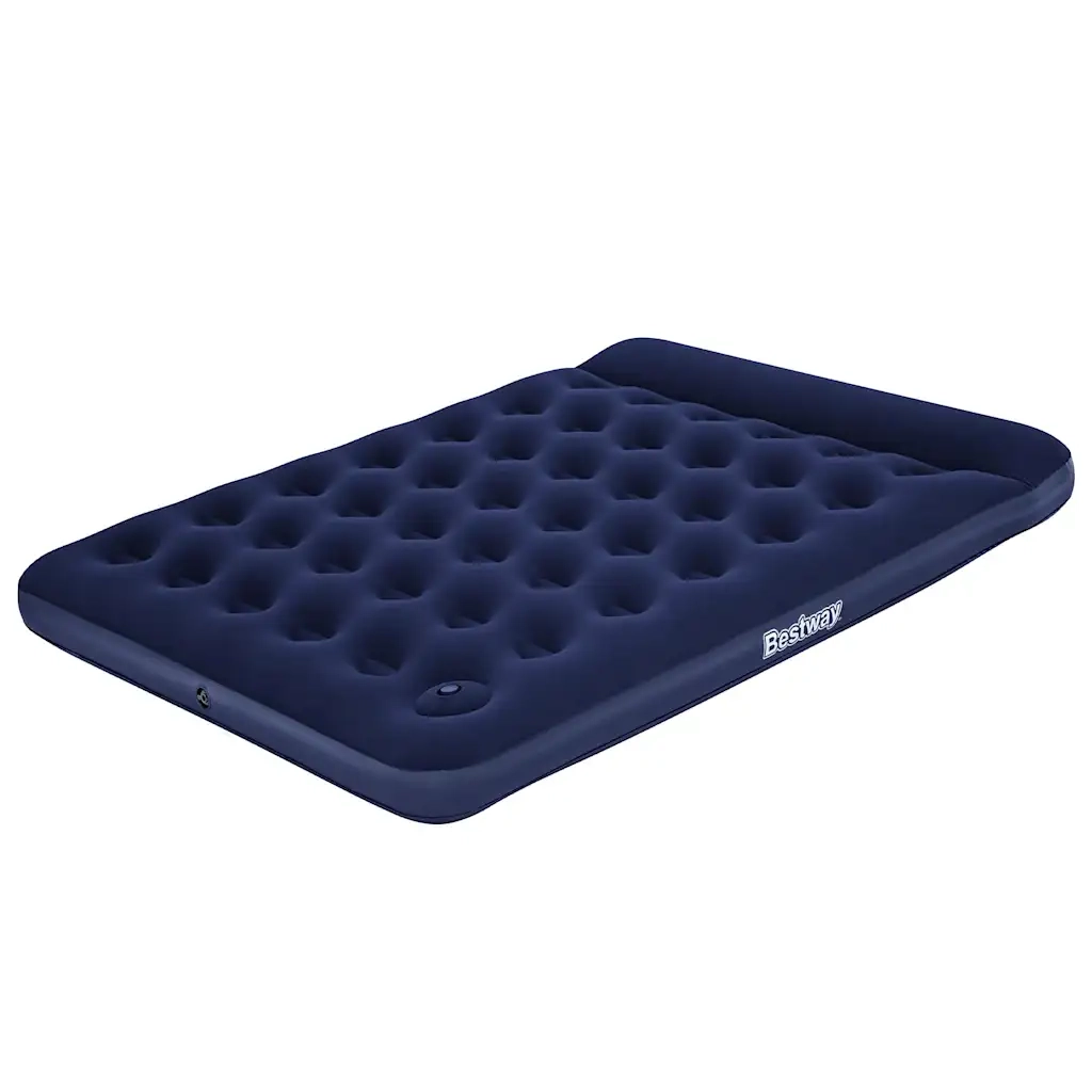 Bestway Materasso Gonfiabile Floccato con Pompa 203 x 152 x 28 cm