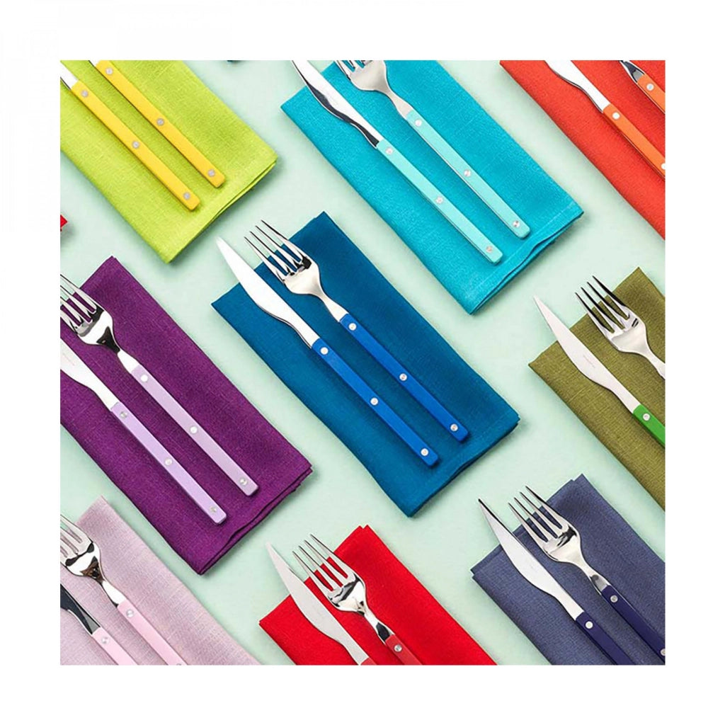 ALLEGRA, Posate Set 24 Pz, Scatola Finestra, Casa Bugatti Colore: Blu