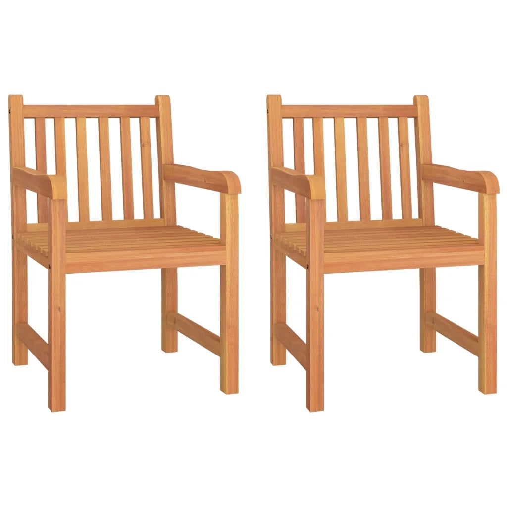 Set da Pranzo per Giardino 3 pz in Legno Massello di Teak 3157146