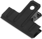 10 stili grandi paperclip in forma di toro - clip metalliche da 3 pollici - clip metalliche - clip metalliche spesse - per foto, sacchetti della spesa, casa e ufficio (nero)