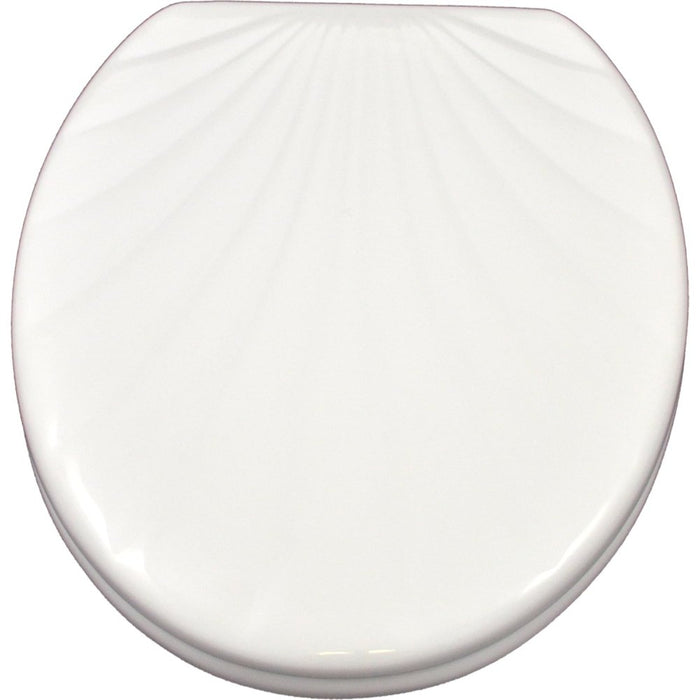 Sanicomfort sedile wc shell, in duroplast, cerniere 2,050 g, p