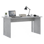 Zibello, Scrivania Modulabile, 150x78.2x75h cm Grigio Cemento