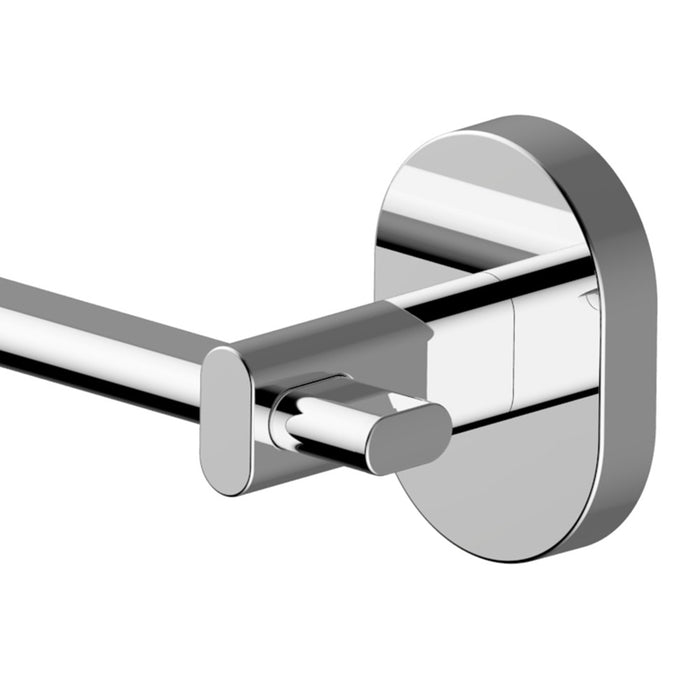 Porta rotolo a muro regolabile serie link - fissaggio incollo o viti