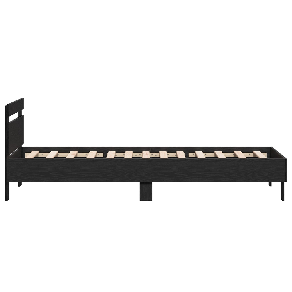 Telaio Letto in Quercia Nera Quercia nera Legno ingegnerizzato