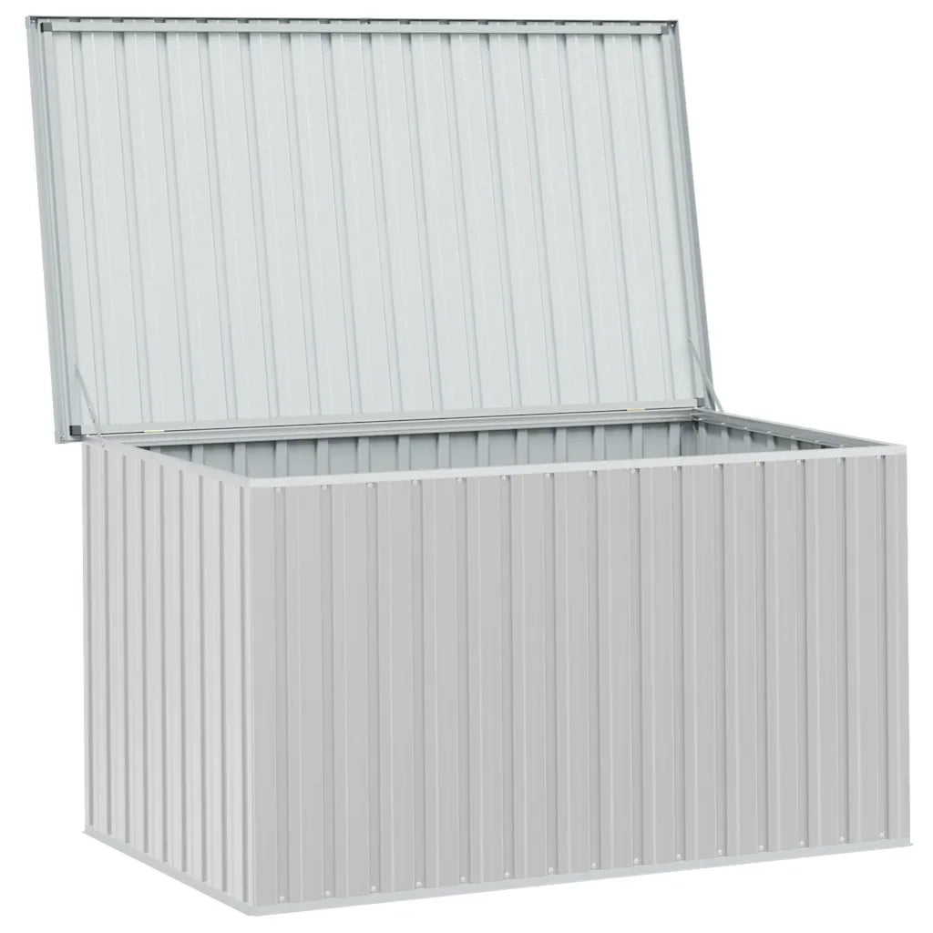 Baule da Giardino-Cassa da giardino Grigio 171x99x93 cm