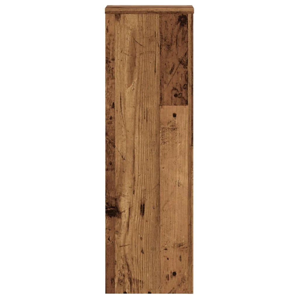 Portavasi mobili per fiori set da 2 legno di recupero legno ingegnerizzato marrone 02_0045373