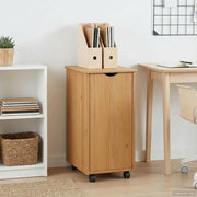 Mobile con Ruote con ruota Marrone miele 34 x 39 x 65,5 cm 42028356