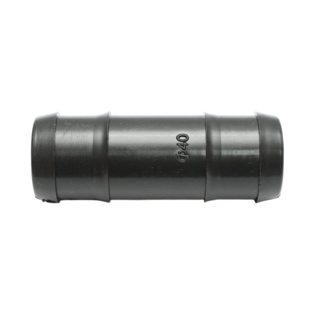 Raccordo diritto per tubo flessibile 40x40mm per sistemi di irrigazione