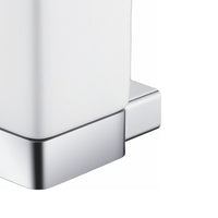 Porta bicchiere in ceramica da parete in alluminio - serie leaf