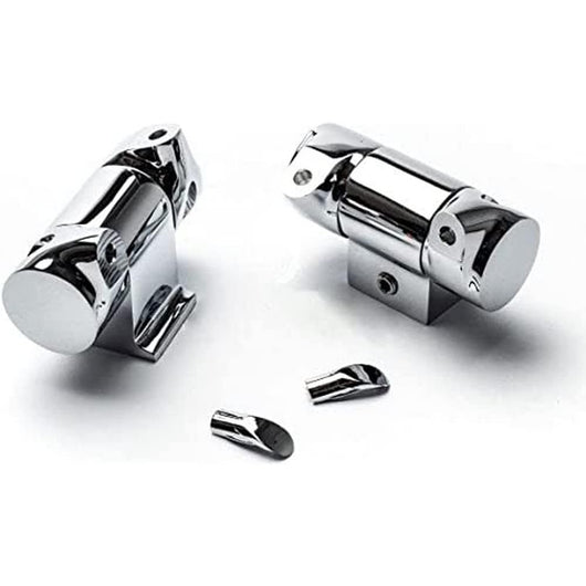 Roca element & frontalis set di cerniere per sedile wc, cromate,