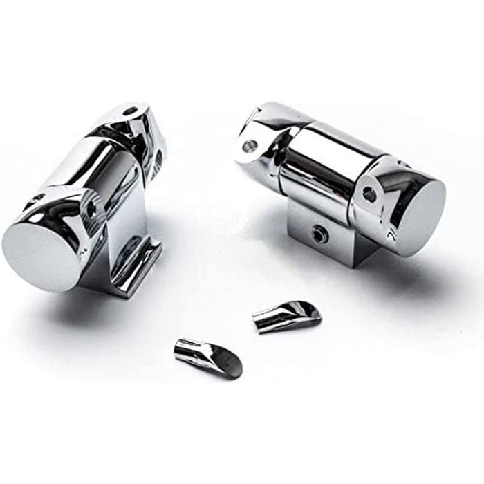 Roca element & frontalis set di cerniere per sedile wc, cromate,