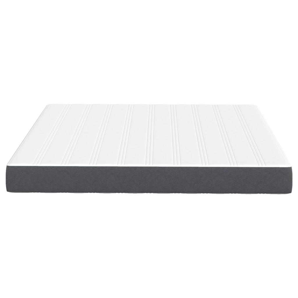Materasso a Molle Insacchettate Medio - Grigio scuro - 180x200x20 cm Tessuto