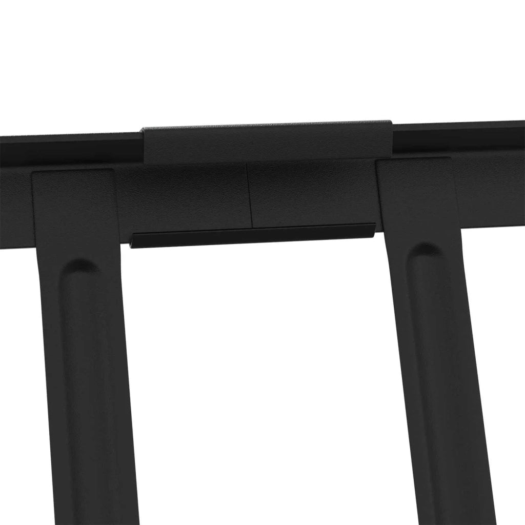 Guardia per neve sul tetto Nero 100 x 2,5 x 20 cm Acciaio CFW8236732