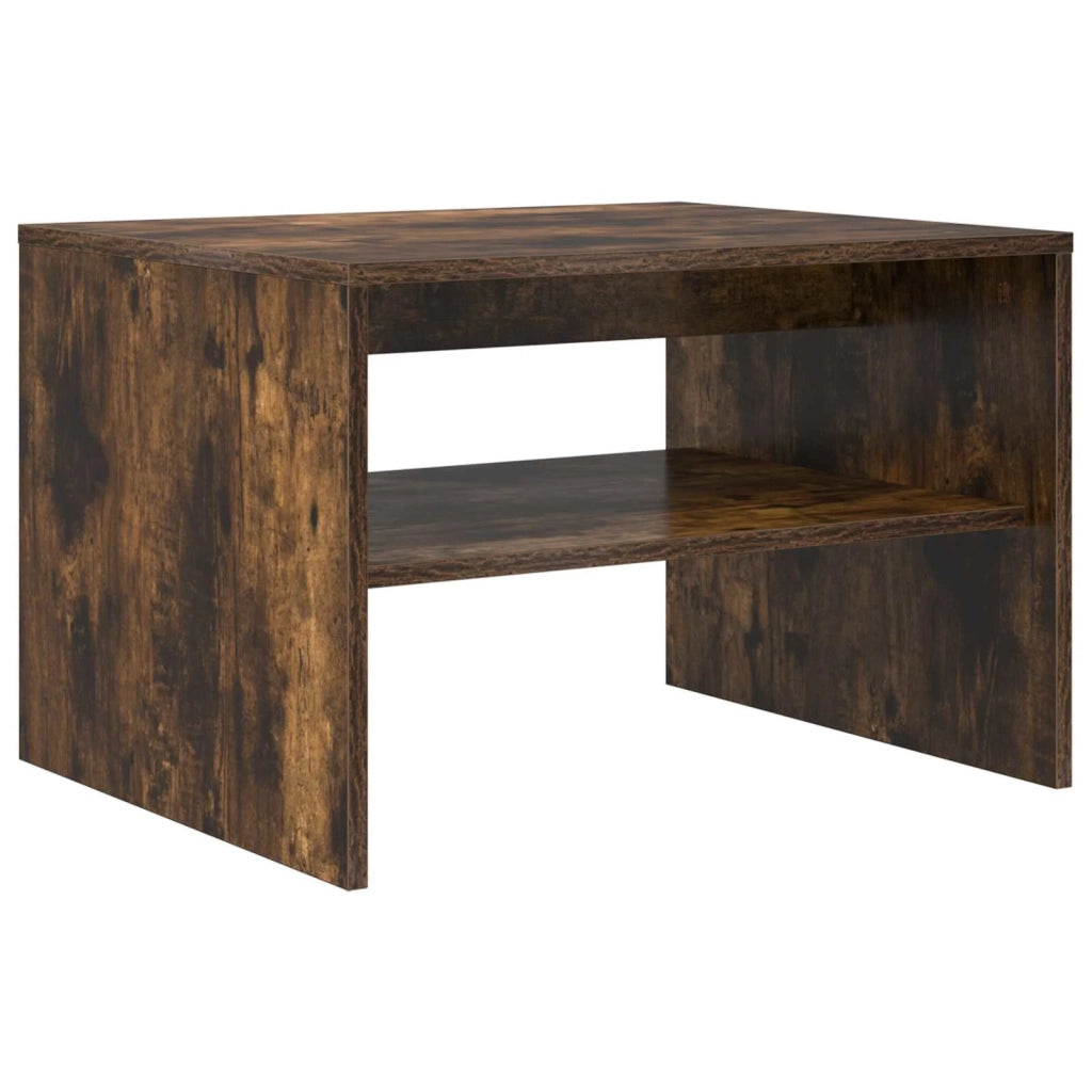 Tavolino da salotto | Tavolino da caff¨¨ | Tavolino da Soggiorno Rovere fum¨¦ 60 x 50 x 40 cm
